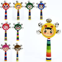 Дерев'яна іграшка Бубонець 16см, мікс видів, пак. 16*9*2 см (50 шт.)