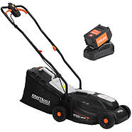 Газонокосарка бездротова KRAFT&DELE KD5550 21В — акумуляторна косарка для трави, фото 6