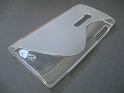 Силіконовий TPU чехол Sony Xperia Ion LT28i