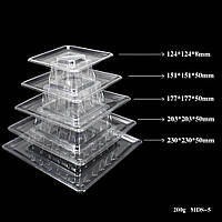 Підставка на 5 ярусів для макаронів (квадрат)