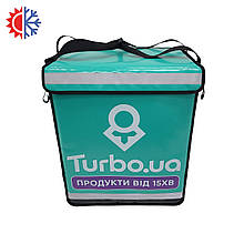 Термосумка рюкзак для доставки 45*30см висота 55см 73літрів