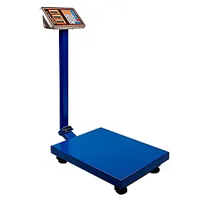 Підлогові торгові ваги 150 кг 20 г г/кг Grunhelm GSC-150 універсальні  підлогові ваги