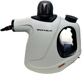 Ручний паровий очищувач 1050 Вт 0,45 л 9 аксесуарів Grunhelm GSTC450 очищувач парою пароочищувач