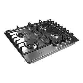Газова поверхня для приготування 600х520 мм 4 конфорки Grunhelm GHI 0427 MI вбудована варильна поверхня