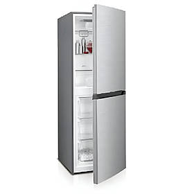 Двокамерний кухонний холодильник 228 л А+ Grunhelm BRH-N167E55-G великий холодильник