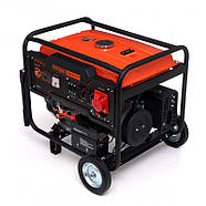 Генератор 380 бензиновий 6,5 кВт 25 л Kraft&Dele KD3144 потужний генератор трифазний, фото 3