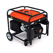 Генератор 380 бензиновий 6,5 кВт 25 л Kraft&Dele KD3144 потужний генератор трифазний, фото 5