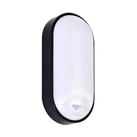 Світильник РКХ Horoz PALERMO-15 3CCT 15W овал IP54 з датчиком дв.