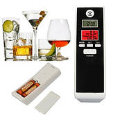 Алкотестер персональний ALT-13S з напівпровідниковим датчиком, подвійним LCD-дисплеєм, функцією годинника