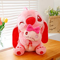 Мягкая игрушка Анджел с куклой из мультфильма «Лело и Стич» 30 см | Подруга Стича | игрушка Энжел 30 см | Игрушка Енджел