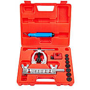 Набір для різання і розвальцьовування трубок 11 ел. Kraft & Dele KD10445 набір для зняття трубок, фото 3