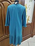 Однотонне плаття бірюза фірми "Gast", фото 3