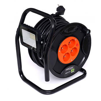 Садовий подовжувач з котушкою 30 м Kraft&Dele KD4037 подовжувач 50м