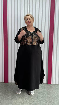 Ошатне та повсякденне трикотажне плаття "Клео-3" 62-64 66-68 70-72 74-76, фото 2