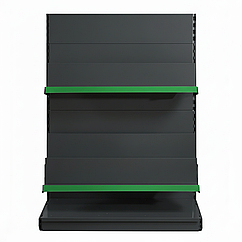 Книжковий стенд торговий  1450*1200 мм, приставний стелаж, стійка для книг в магазин, металевий стелаж для книг, книжковий стелаж