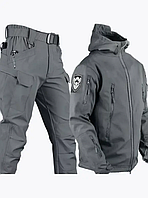 Тактичний костюм "TACTICAL VANGUARD" Dewspo без утеплення, сірий