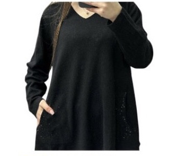 Жіноча кашемірова туніка "G.L.S.A." Art: 25204 Розмір 54-60, фото 1