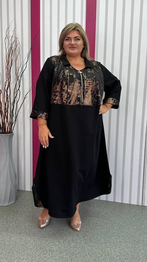 Ошатне та повсякденне трикотажне плаття "Клео-3" 62-64 66-68 70-72 74-76, фото 1