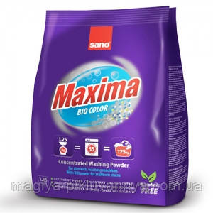 Пральний порошок Sano Maxima Bio, 1.25 кг, арт.295343