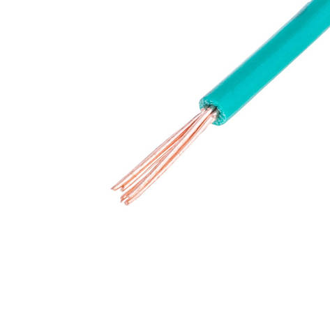 Дріт багатожильний 1mm2 (18AWG, 7xD0.43mm) зелений, 1 м, фото 1
