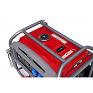 Економний бензиновий генератор 4,6 кВт, 15 л Kraft&Dele KD633 бензогенератор напруги для будинку, фото 3