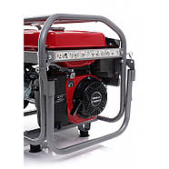 Економний бензиновий генератор 4,6 кВт, 15 л Kraft&Dele KD633 бензогенератор напруги для будинку, фото 9