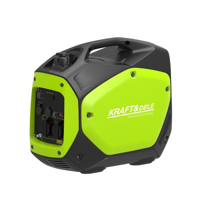 Бензогенератор інверторний для дому 3 кВт, 3 л Kraft & Dele KD685 інверторний бензогенератор, фото 1