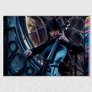 Плакат А4 Wednesday 002