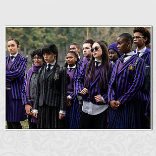 Плакат А3 Wednesday 011