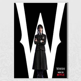 Плакат А3 Wednesday 013