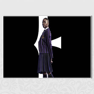 Плакат А3 Wednesday 023