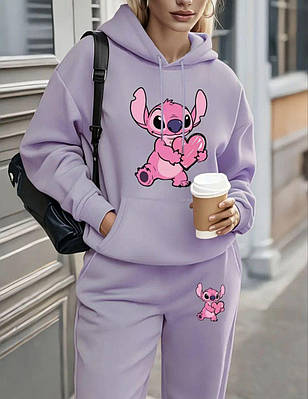 Теплий жіночий костюм зі Стічем