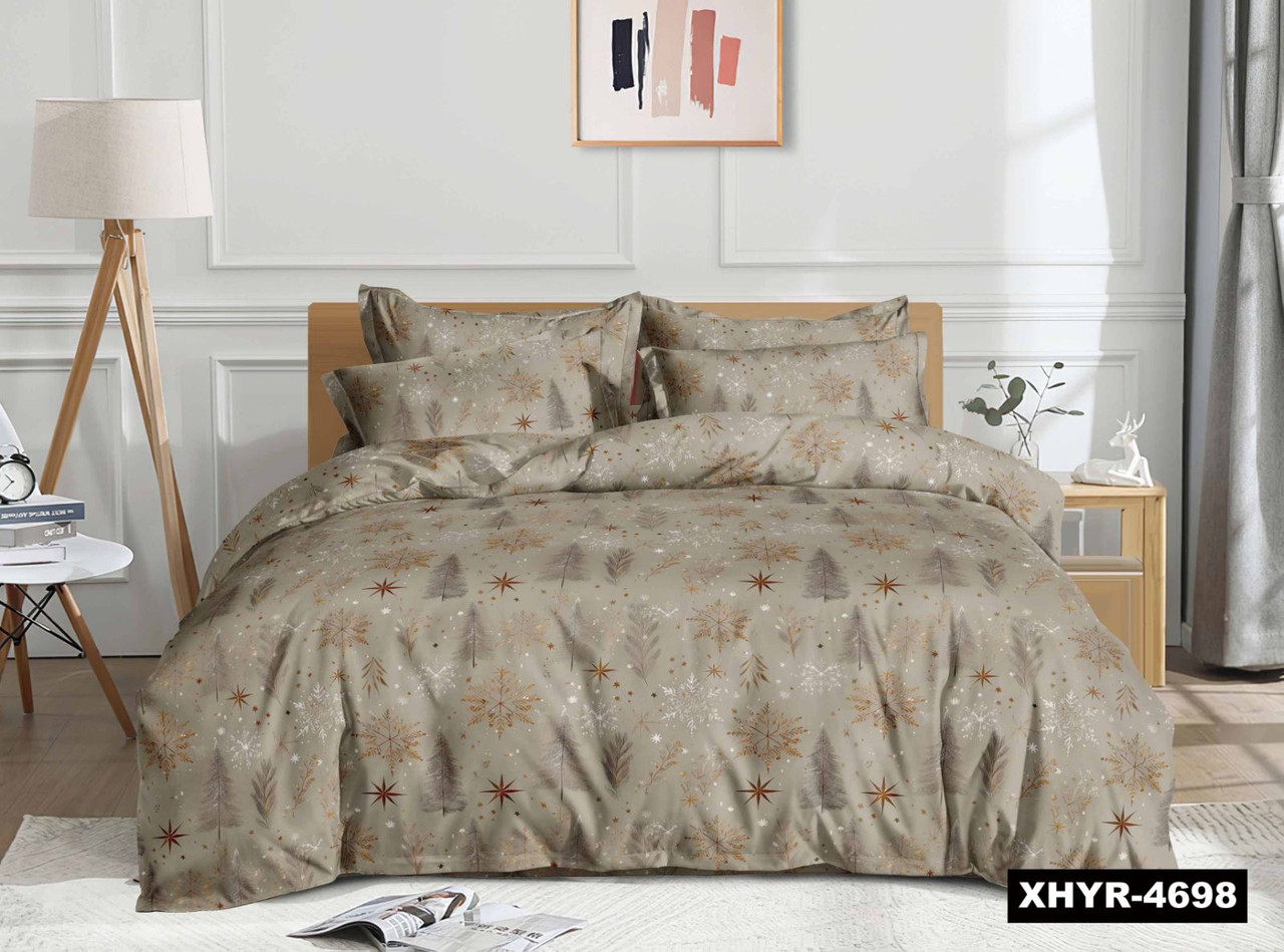 Новорічна постільна білизна фланель Royal Dream байка Новий рік, фото 1