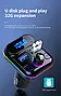 Автомобільний FM-модулятор ФМ-трансмітер, з дисплеєм Bluetooth 2 USB, фото 9