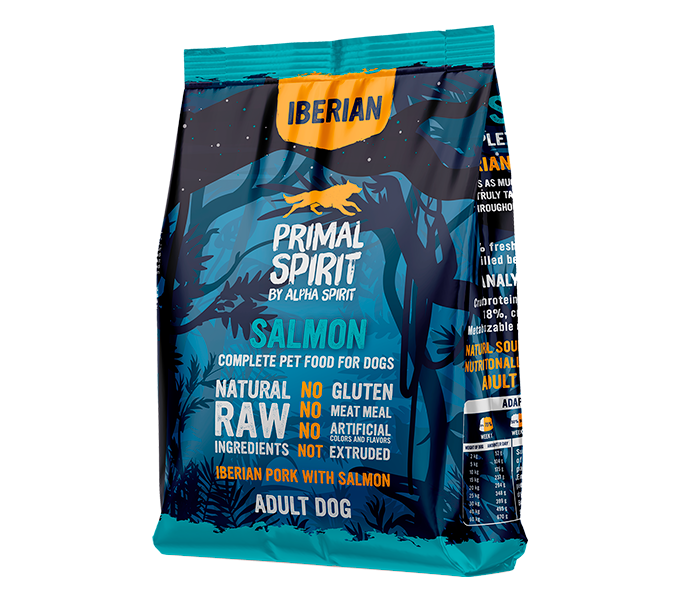 Сухий корм для собак Primal Spirit by Alpha Spirit Iberian Salmon з іберійською свининою та лососем Dog 1 кг (IBERD010300914)