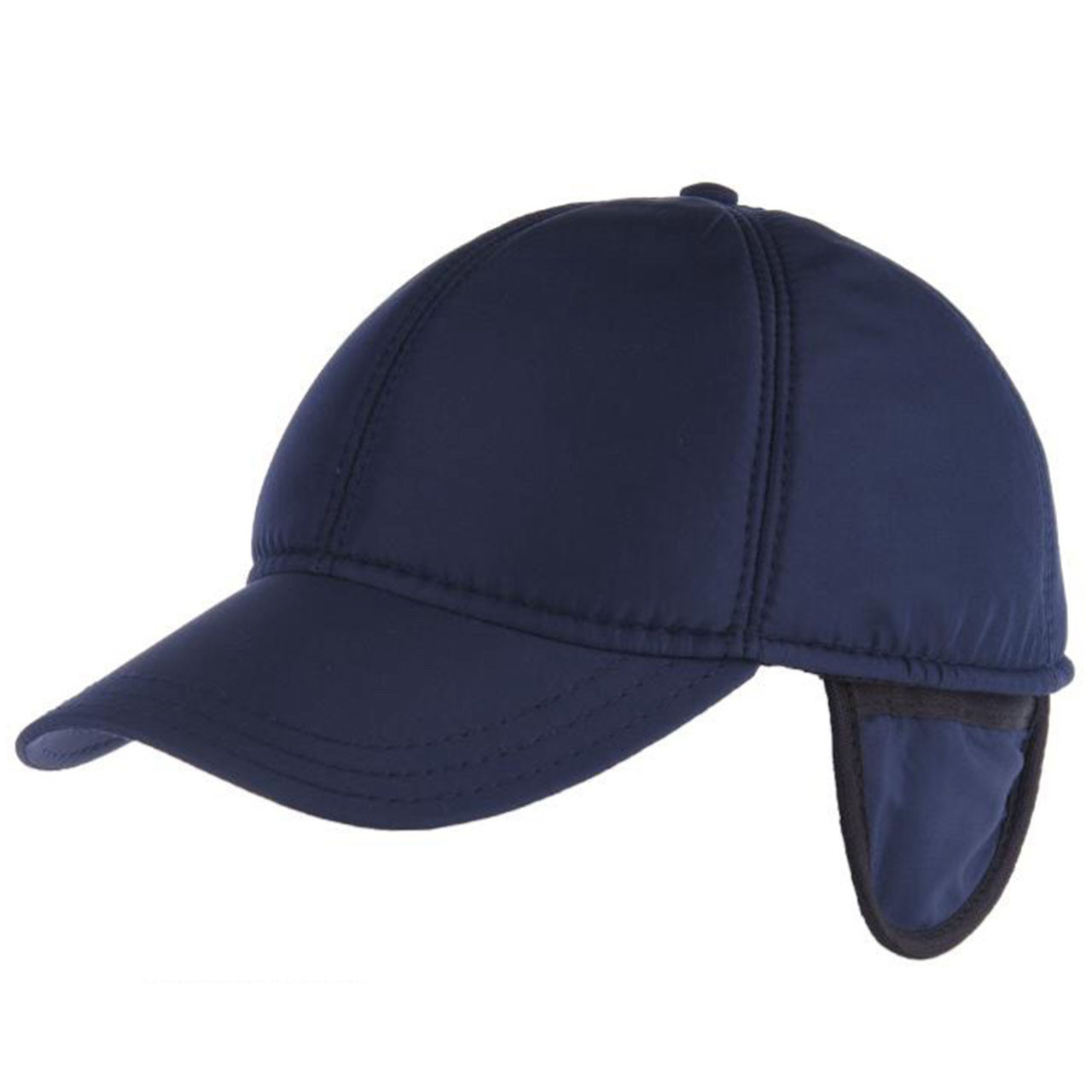 Чоловіча синя кепка плащівка з флісом і вушками Розмір: 56- 60 (17120-2), фото 1