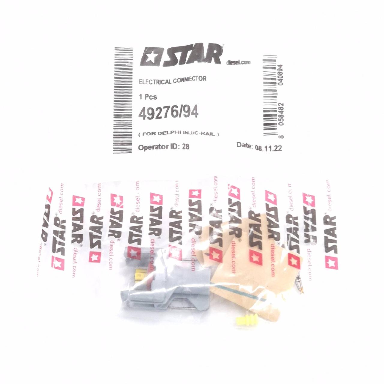 DELPHI CR Конектор форсунки 49276/94, фото 1