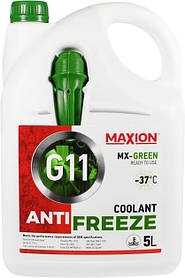 Антифриз MAXION G11 Green -37 5л
