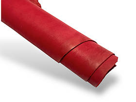 Шкіра натуральна Краст AN т.2,2-2,4мм мм колір червоний