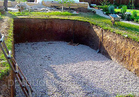 Будівництво бетонного басейну