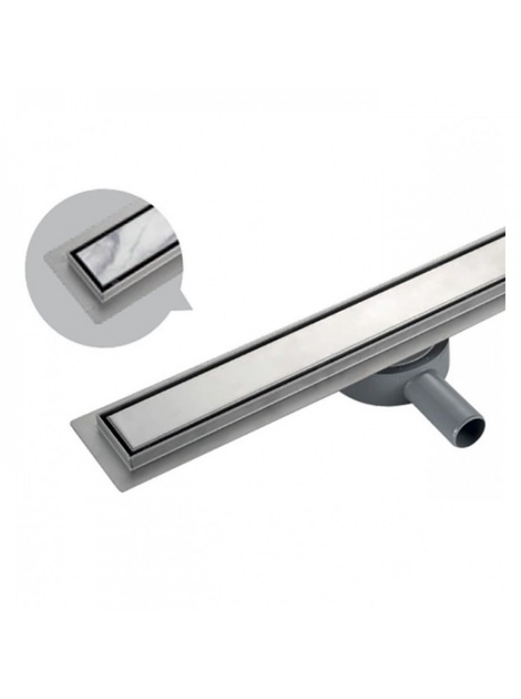 Трап душовий лінійний з нержавіючої сталі KOER (Чехія) 70х550мм