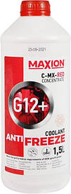 Антифриз MAXION  1.5L G12+ RED (концентрат)