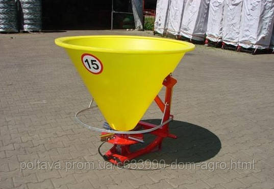 Розкидач добрив JAR-MET 500 л, фото 1