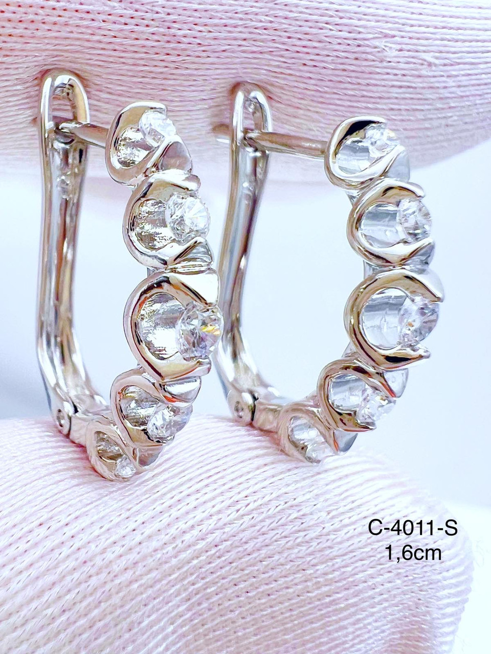 Сережки Xuping родій