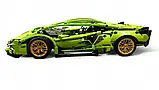 Конструктор Cyberpunk Lambo Sian гоночна модель з підсвіткою, фото 6