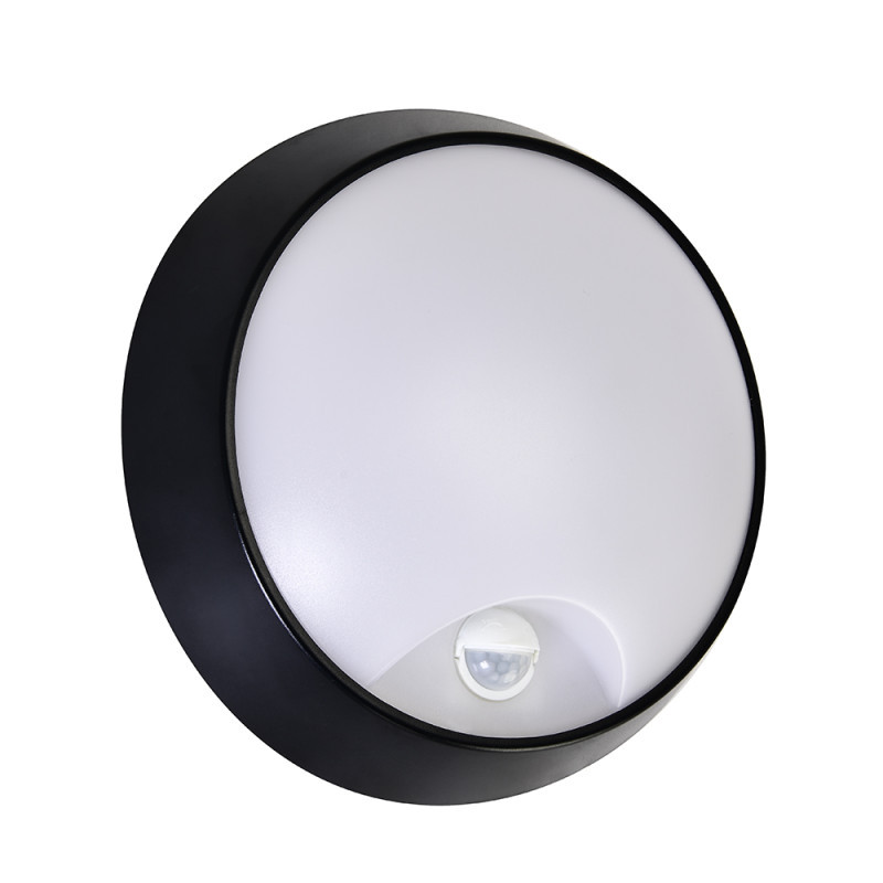 Світильник ЖКХ Horoz SORENTO 3CCT 20W круглий IP54 з датчиком дв., фото 1