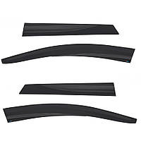 Дефлекторы окон (ветровики) Renault Duster 2017-2023, 4шт, SunPlex, на скотче