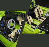 Конструктор Cyberpunk Lambo Sian гоночна модель з підсвіткою, фото 8