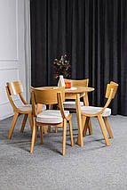 Стілець обідній Diran натуральний TM Pavlyk, фото 4