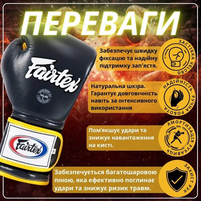 Боксерські рукавиці Fairtex BGV9 Mexican Blue/Yellow 18 унцій (бинти в комплекті) 2 6828742233 w640 h2048 24
